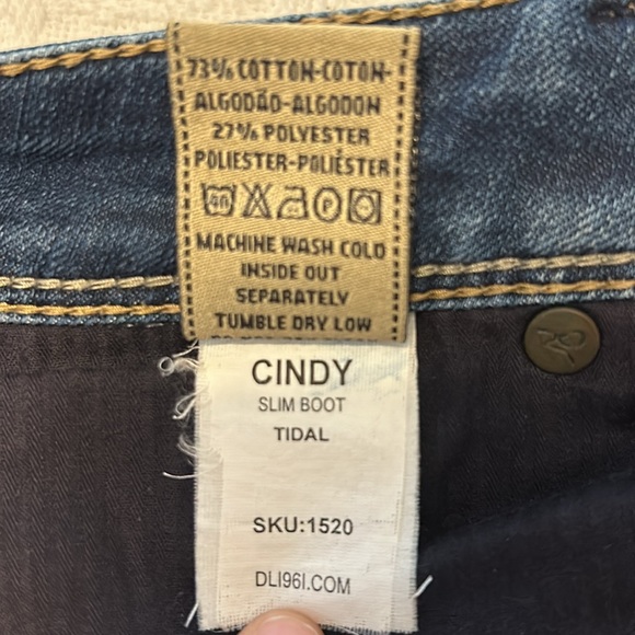 DL1961 Premium Denim Cindy Slim Bootcut - Picture 5 of 6